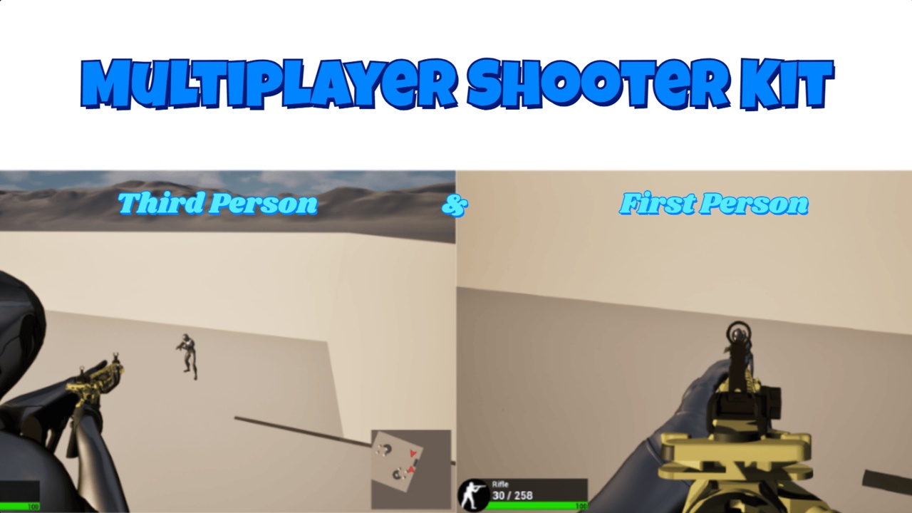 Media 1 for listing Multiplayer Shooter Kit