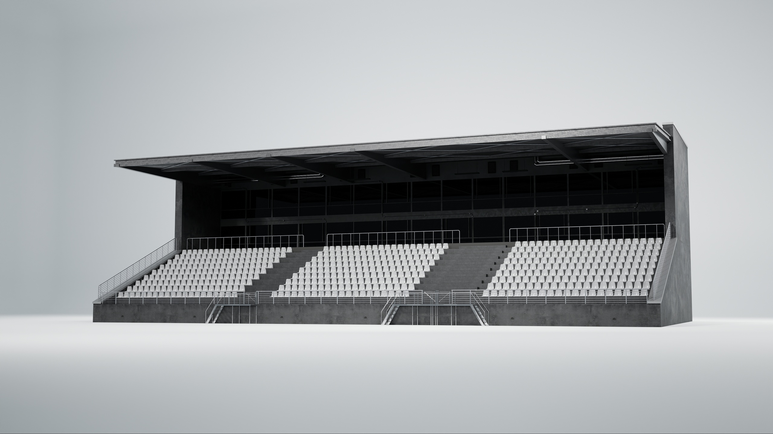 Media 1 for listing Racetrack Grandstand (modular 3 pieces)