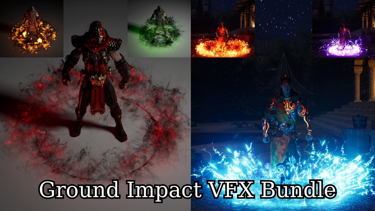 Media 1 for listing Ground Impact VFX Bundle