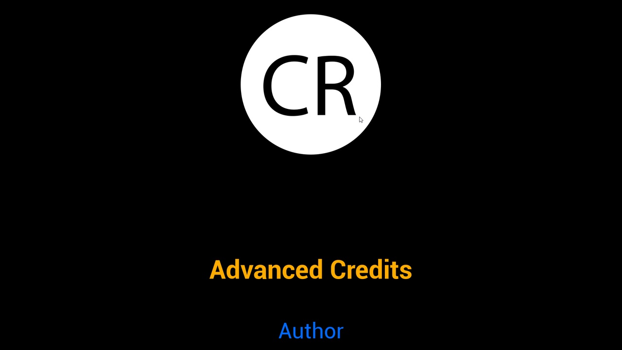 Media 1 for listing Advanced Credits