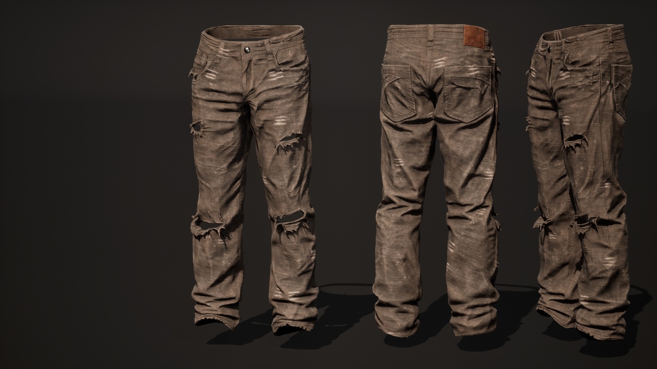 Media 1 for listing MetaHuman Resizable Outfit mtiwni: Jeans