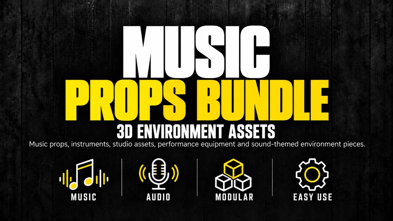 Media 1 for listing Music Props Bundle