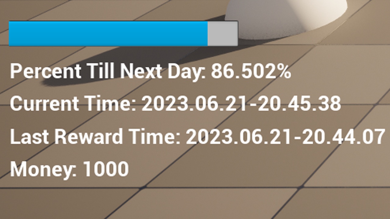 Media 1 for listing Get Server Date & Time (Daily Reward System)