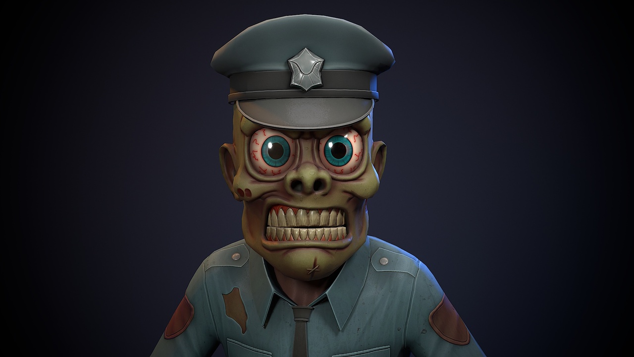 Zombie 2 stylization 제품 등록을 위한 미디어 1개
