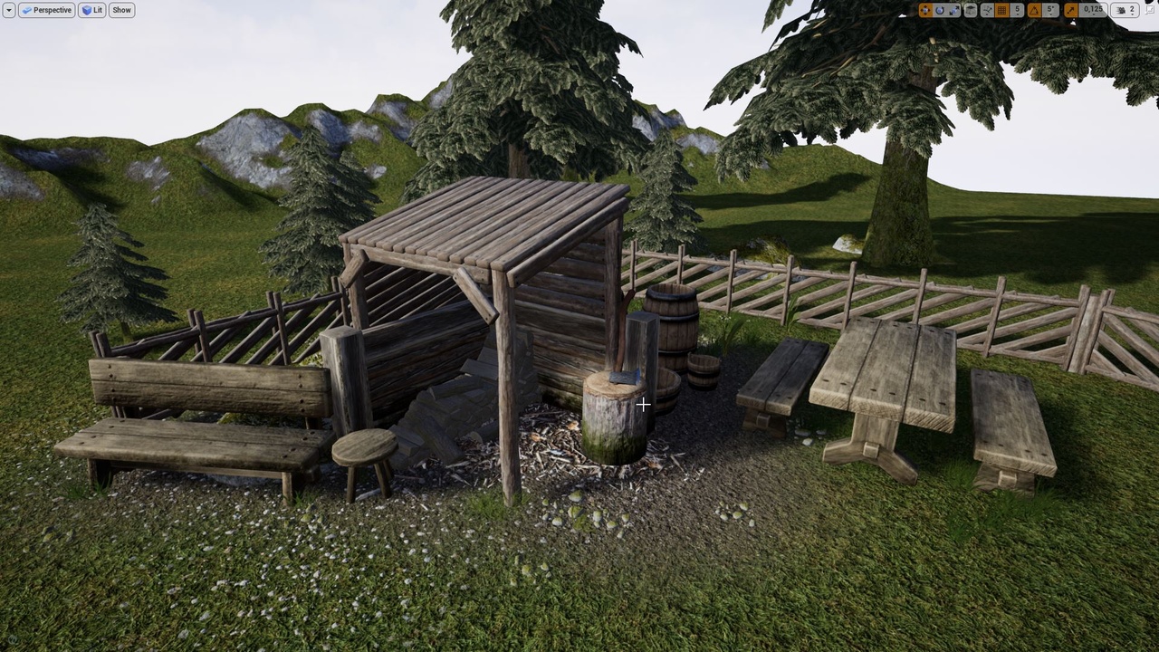 Media 1 for listing Wood Assets Kit