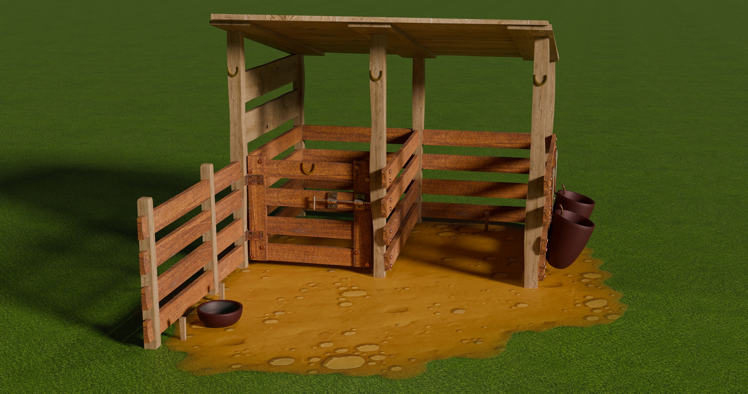 Media 1 for listing Horse Stable Game Ready