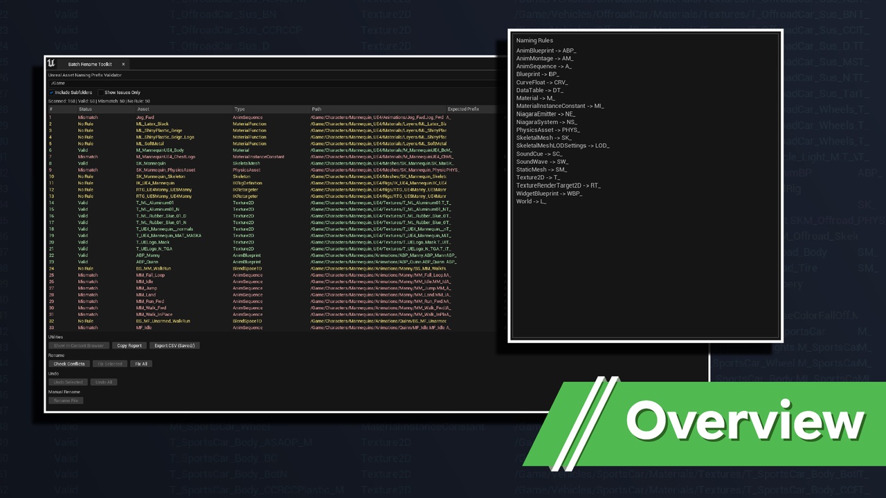 Media 1 for listing Batch Rename Toolkit