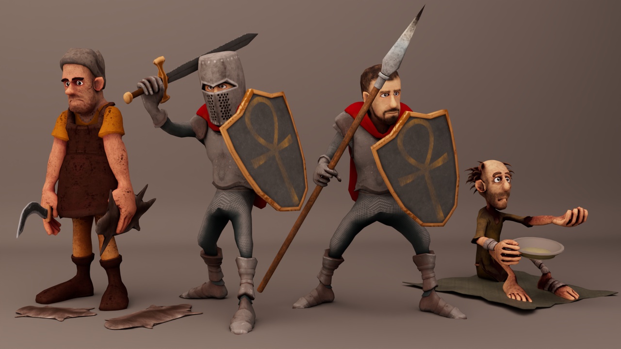 Media 1 for listing dReal Paladin Fantasy Character Pack