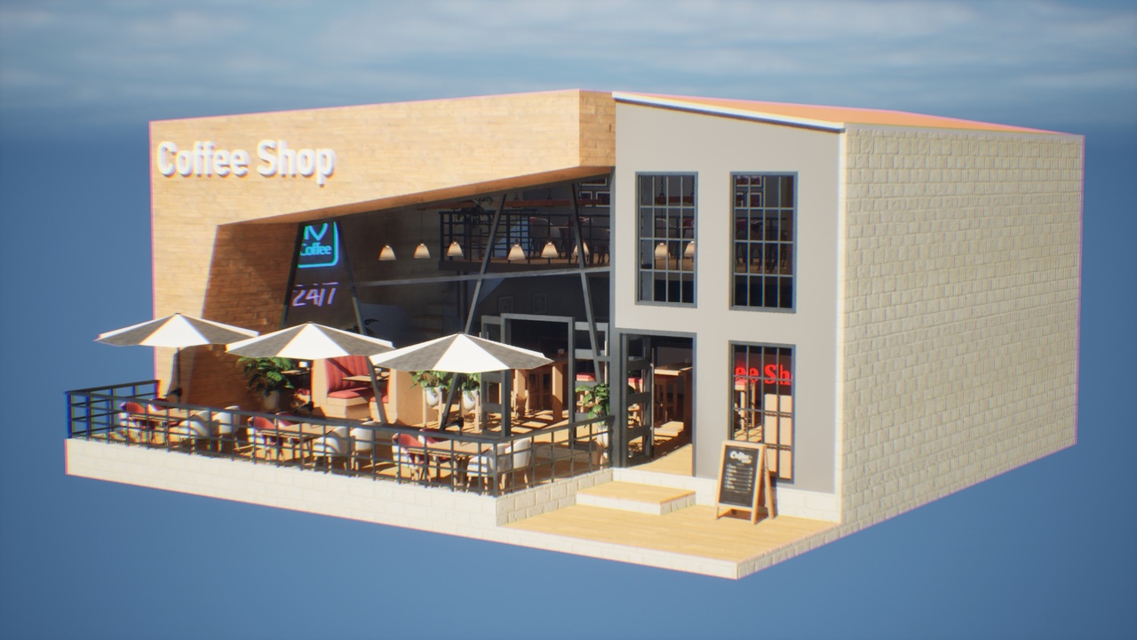Media 1 for listing Modern Coffee Shop