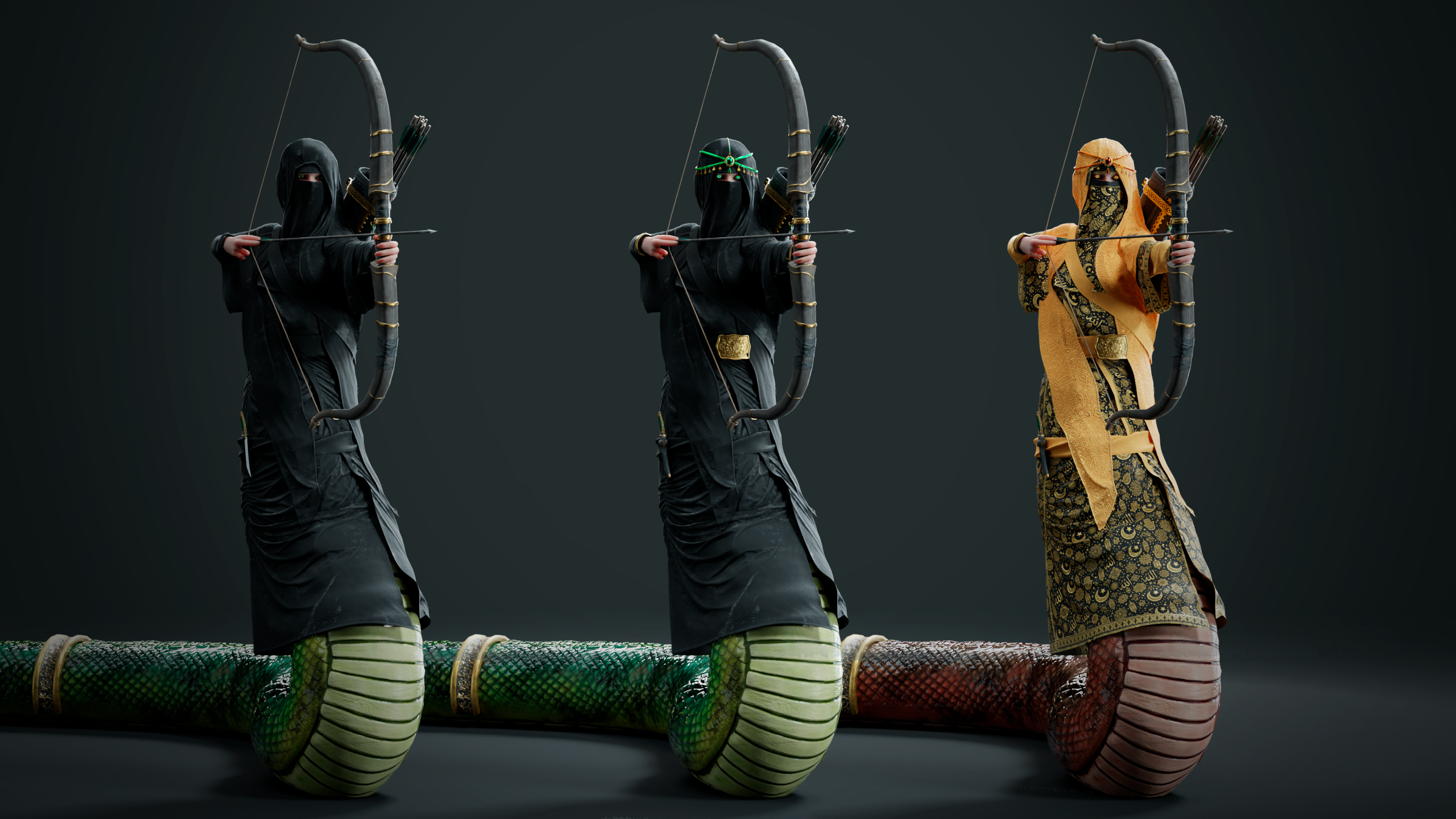 Snake Skin Animation Animated Snake Archer | Fab