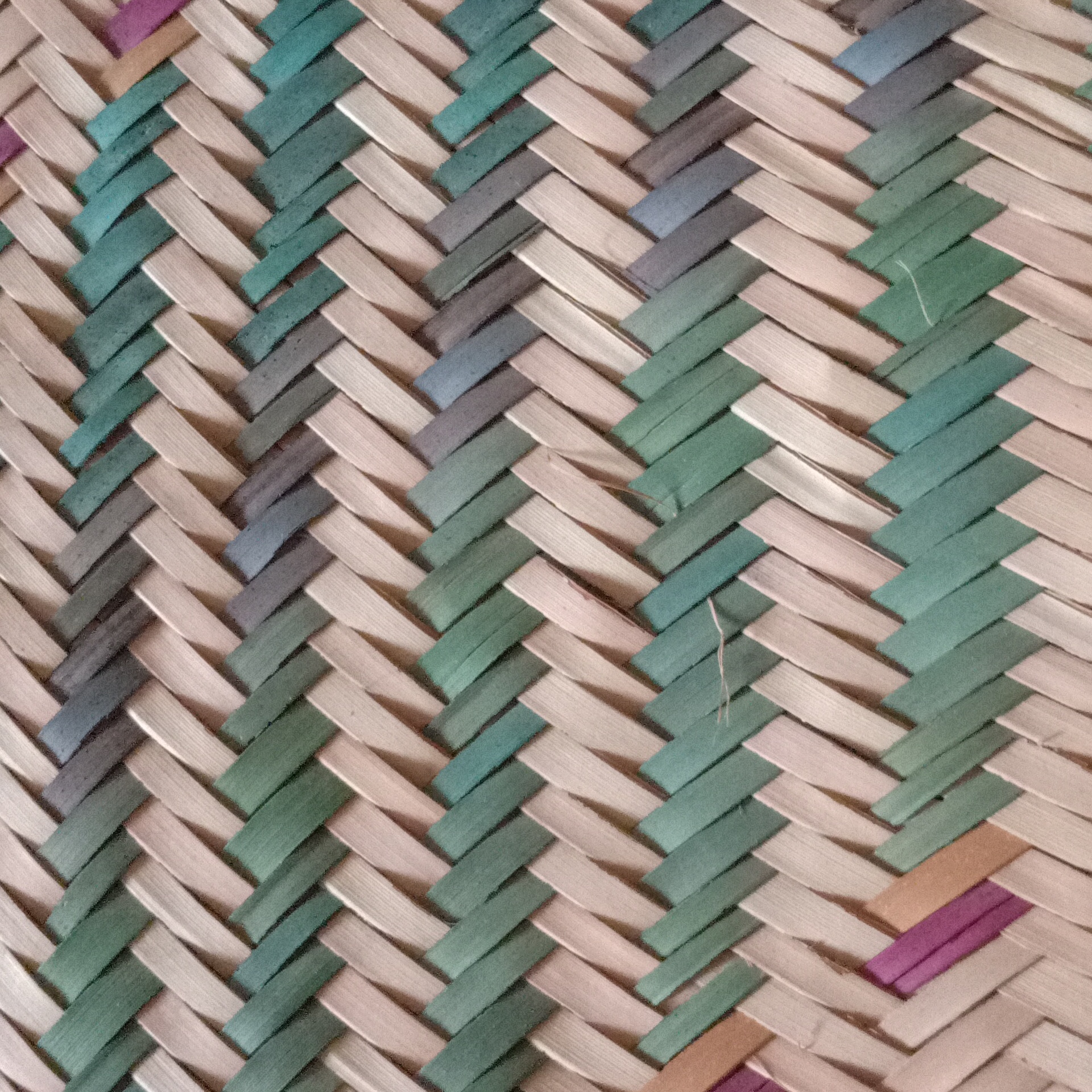 Nigerian Woven Raffia Mat – Photo-Captured PBR Texture (2K/4K) | Fab
