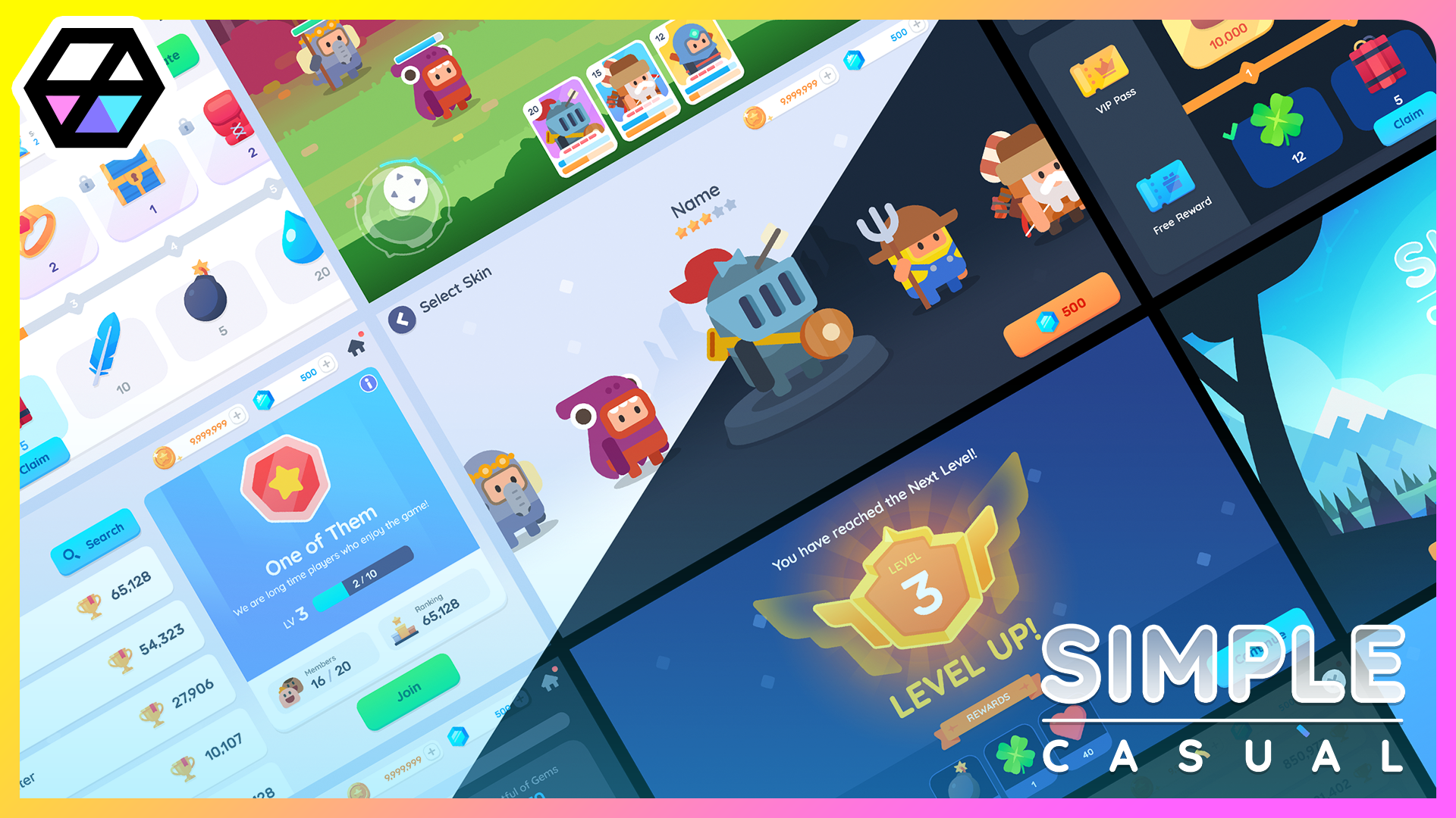 GUI Pro - Simple Casual | Fab
