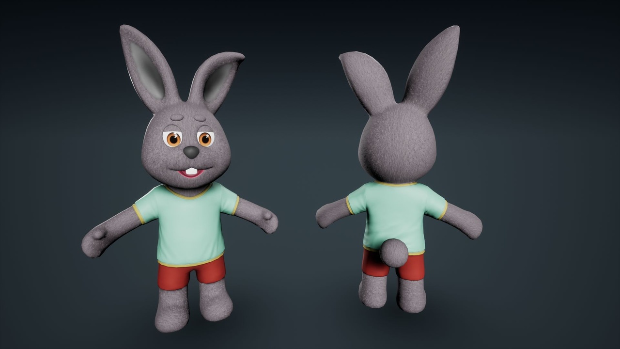 Media 1 for listing ThreeDee Rabbit