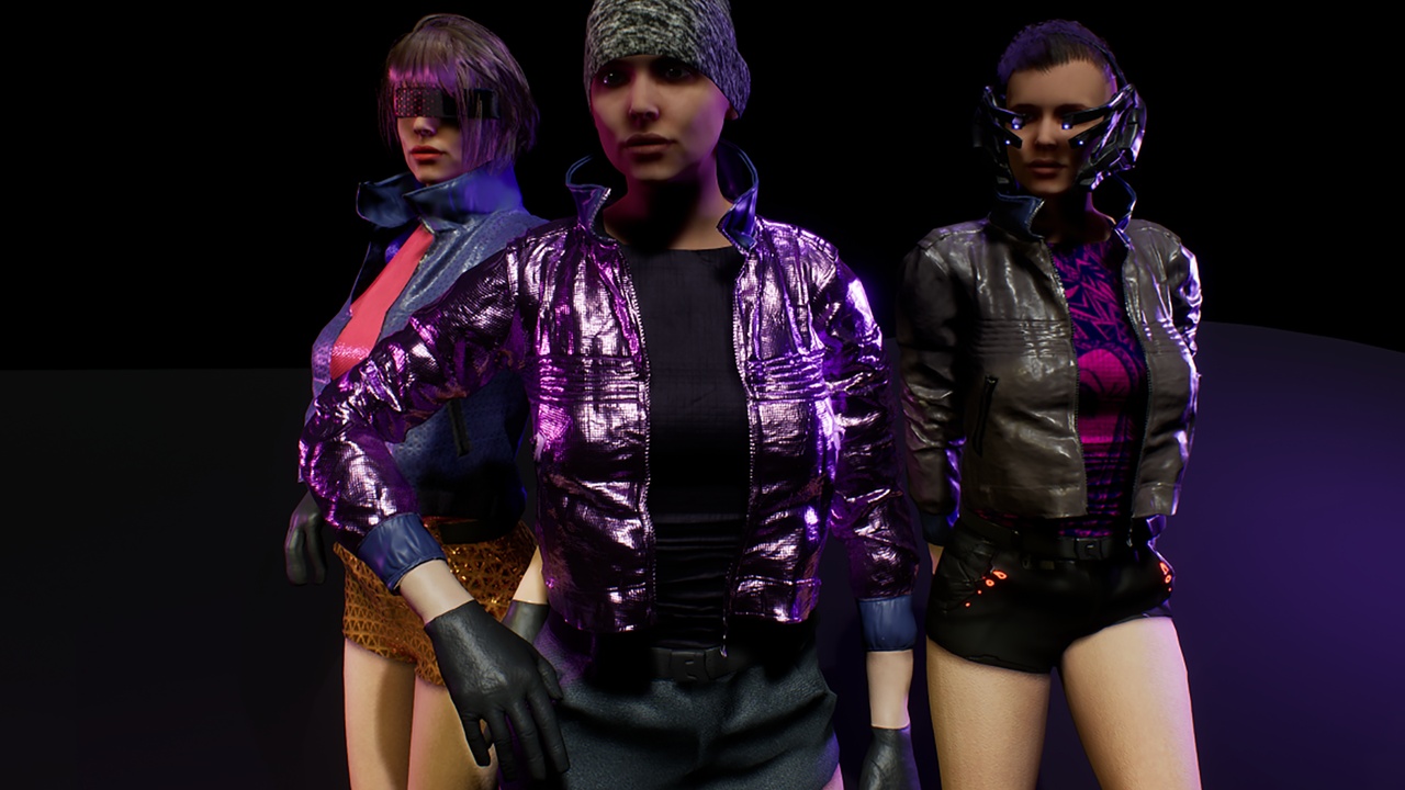 Media 1 for listing cyberpunk_female_A1
