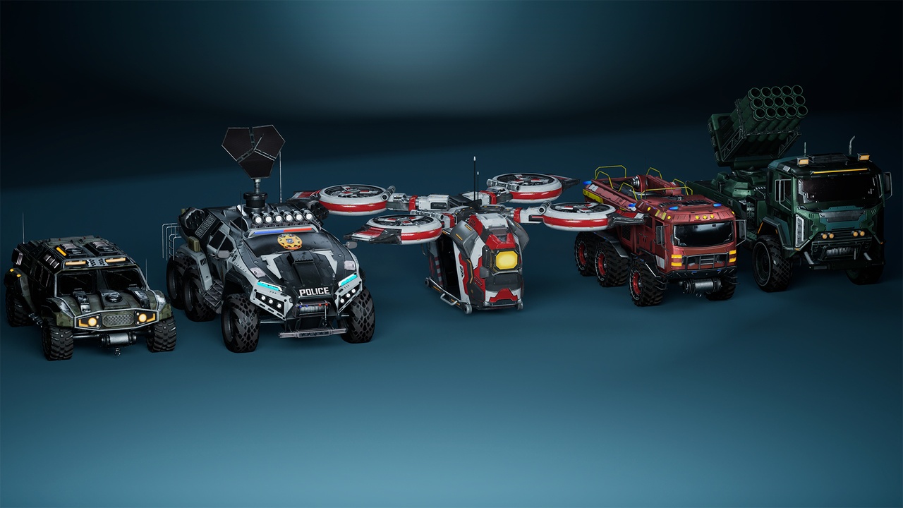 Media 1 for listing Sci-Fi Transport pack