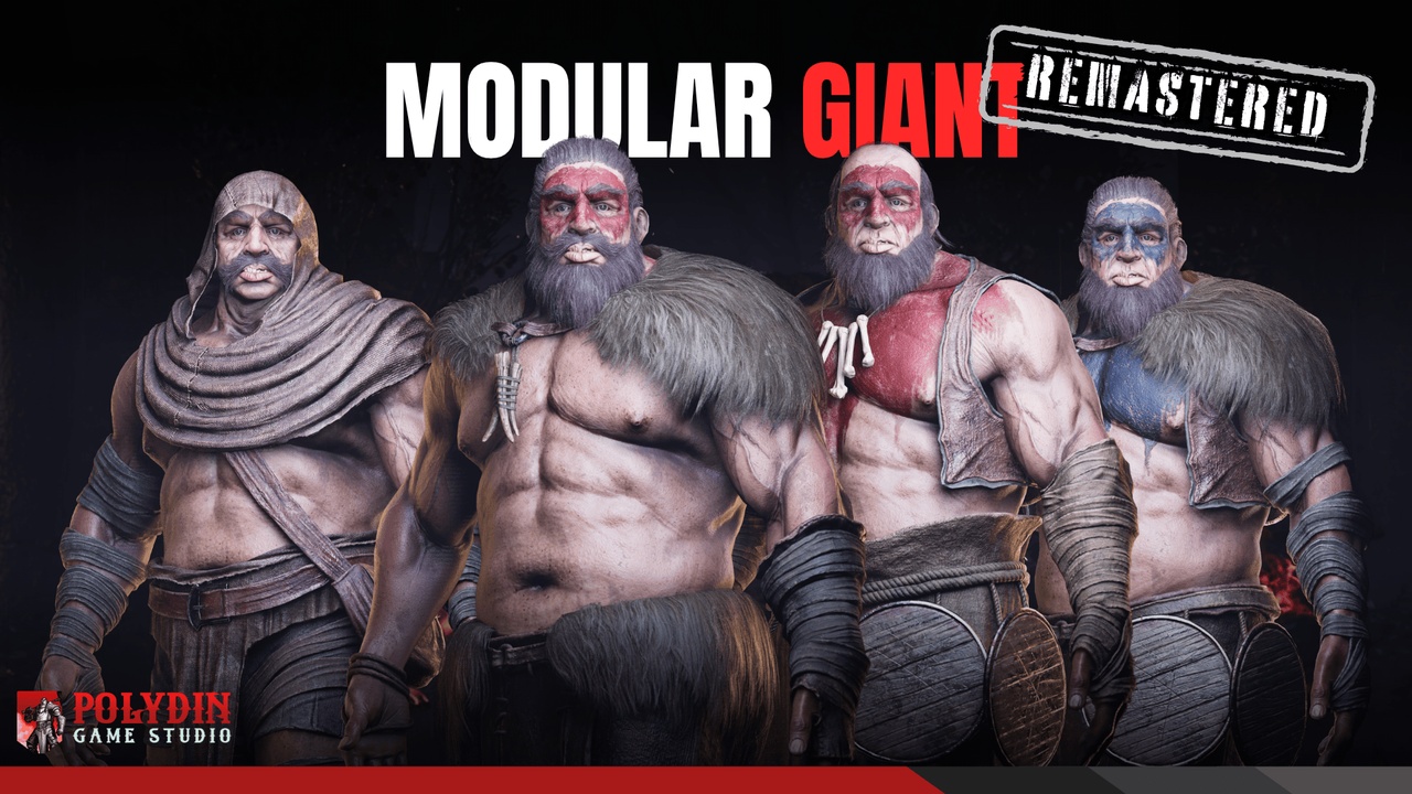 Media 1 for listing Giant - Modular Male Fantasy Collection