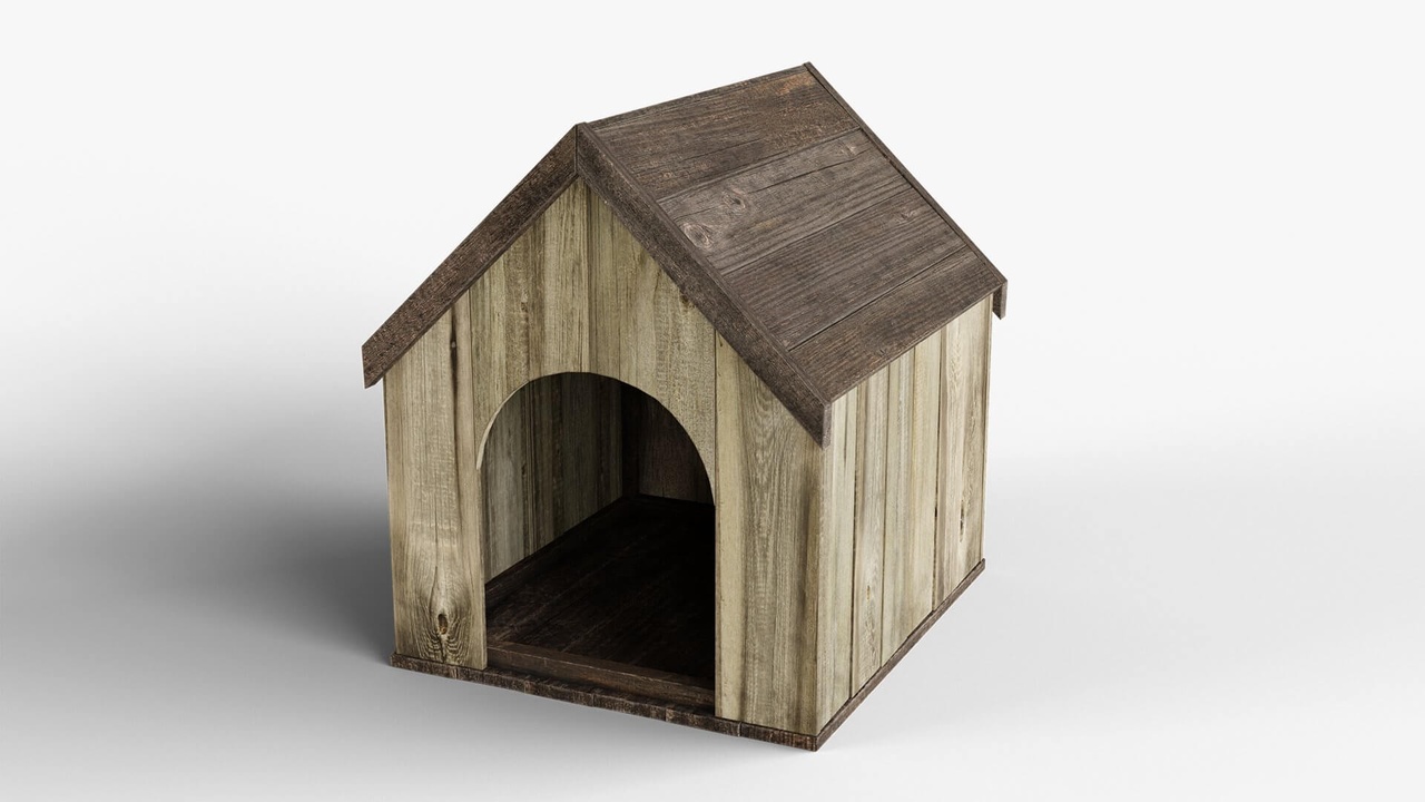 Media 1 for listing Dog House 3D Model