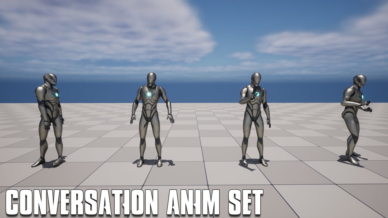 Media 1 for listing Conversation Anim Set