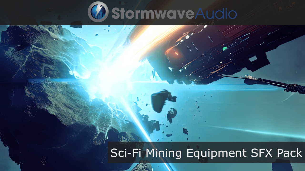 Media 1 for listing Sci-Fi Mining Equipment Sound Effects Pack