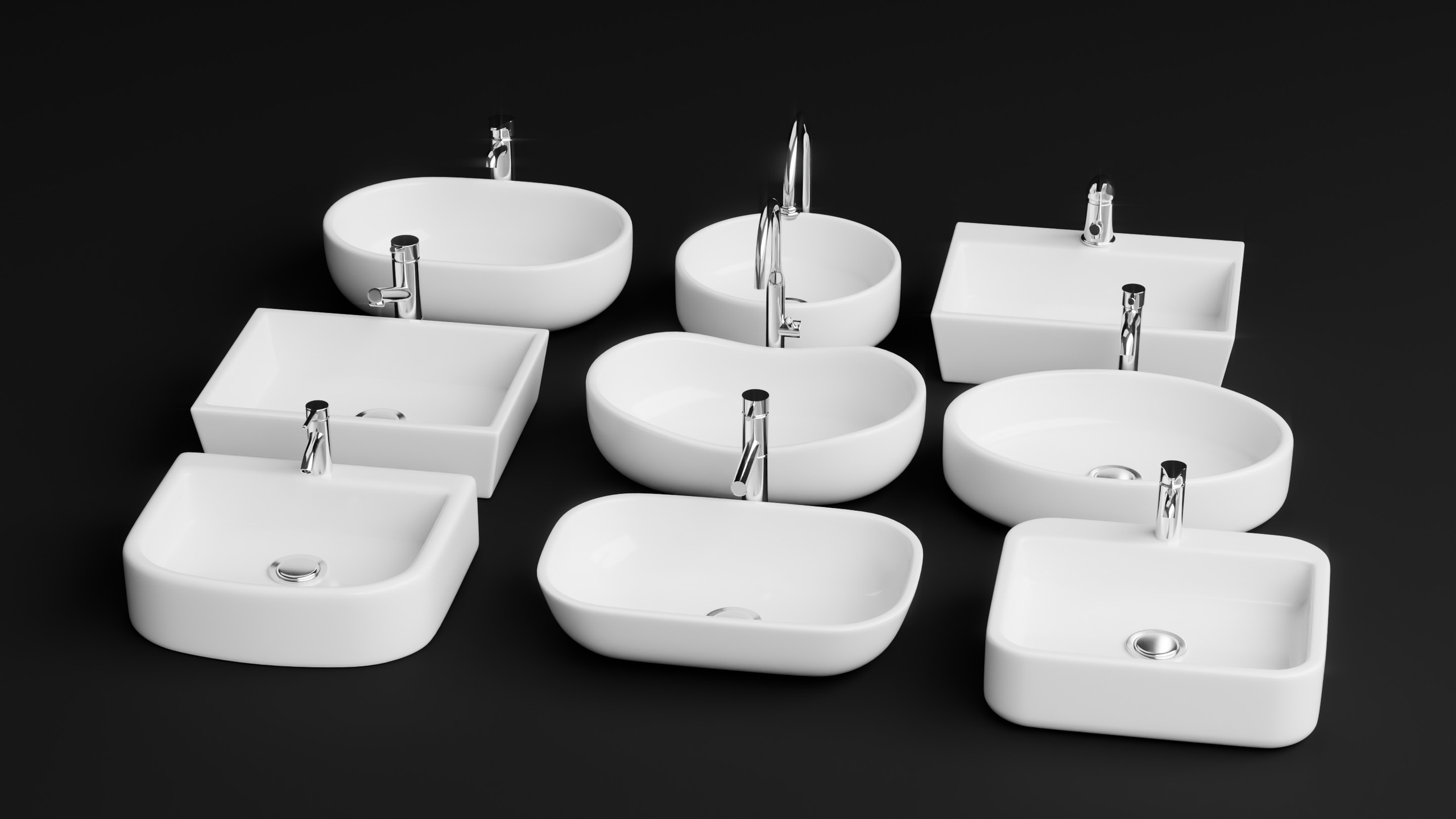 Media 1 for listing Premium Ceramic Sink Pack