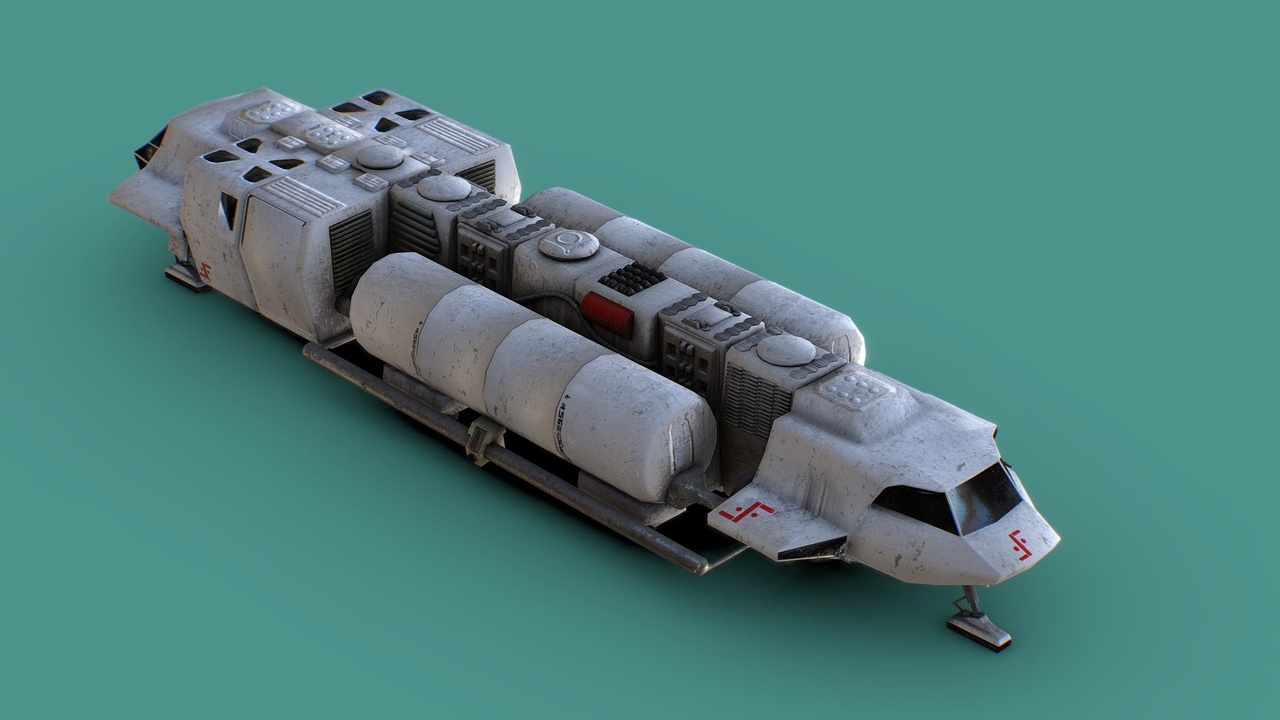 Medium 1 für Eintrag Visitors Skyfighter Starship Tanker