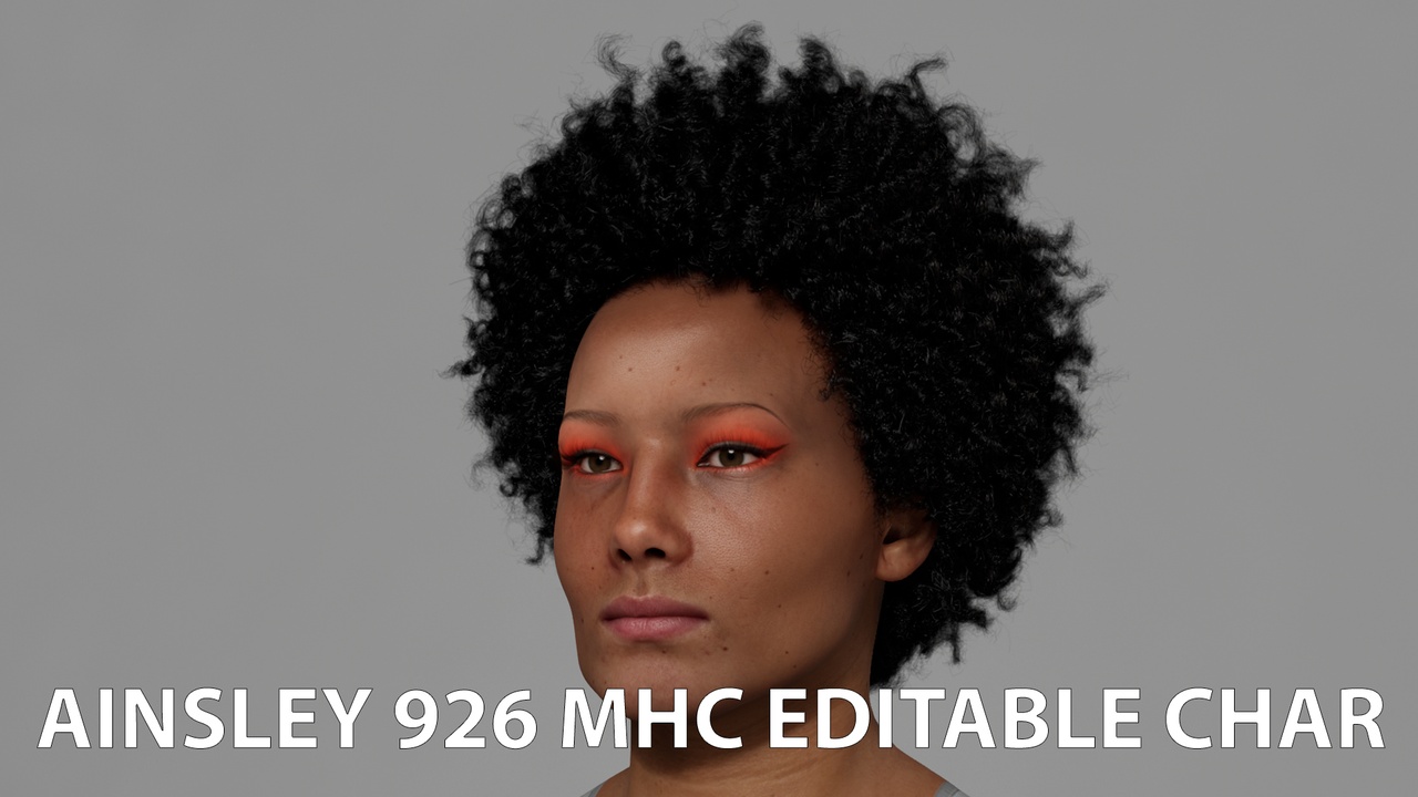 Media 1 for listing Ainsley 926 MetaHuman Compatible Editable Character