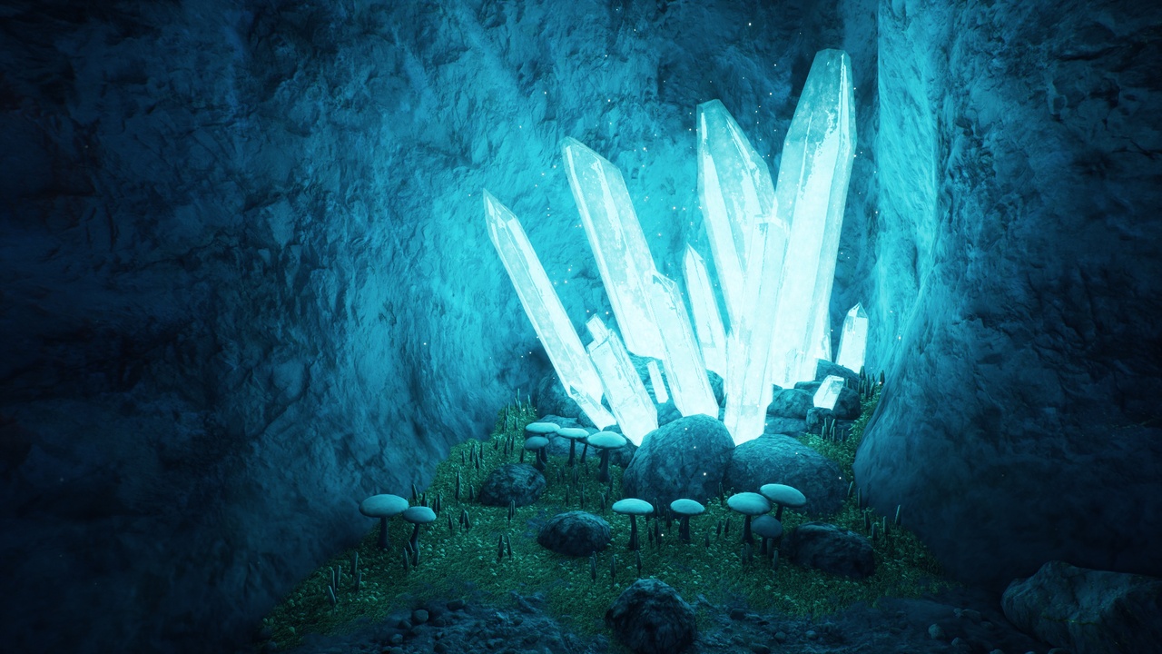商品 Crystal Mines - Scene and Assets 的媒体 1