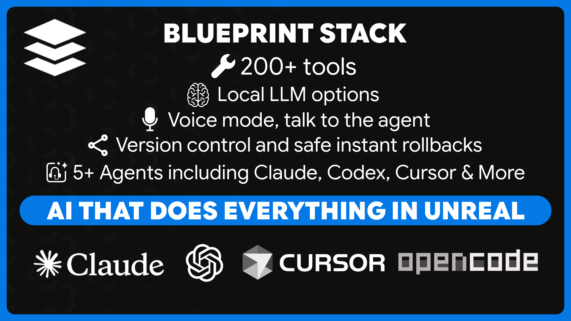 Blueprint Stack - AI Agent Tools for Unreal Blueprints, Materials ...