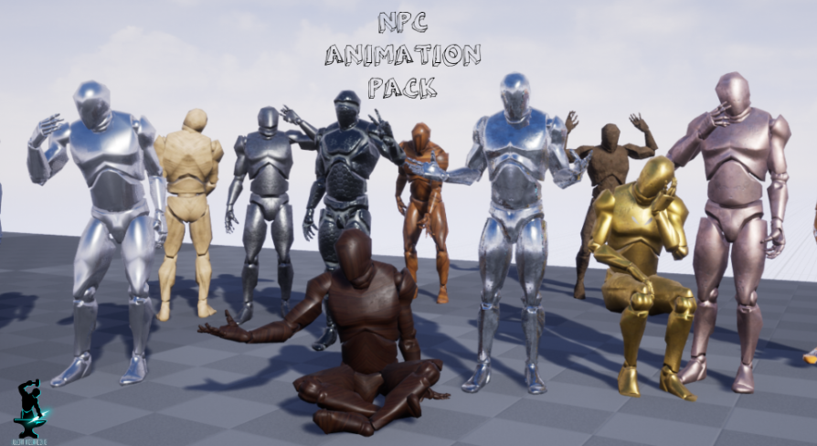 NPC Animation Pack | Fab