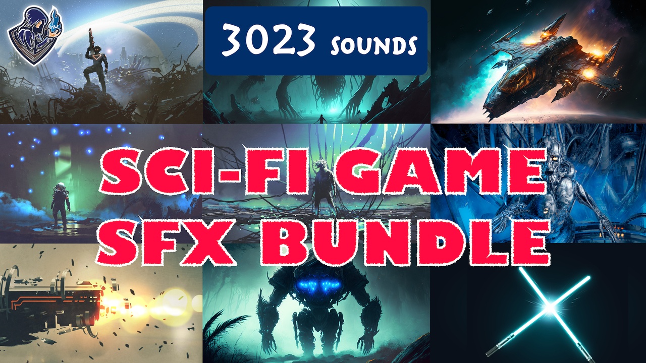 Media 1 for listing Sci-Fi Game Sound Effects Bundle