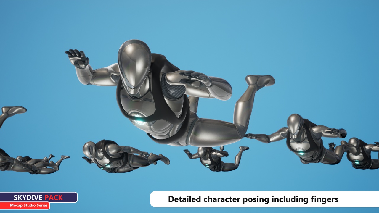 商品 MC Skydive Animation Pack 的媒体 1