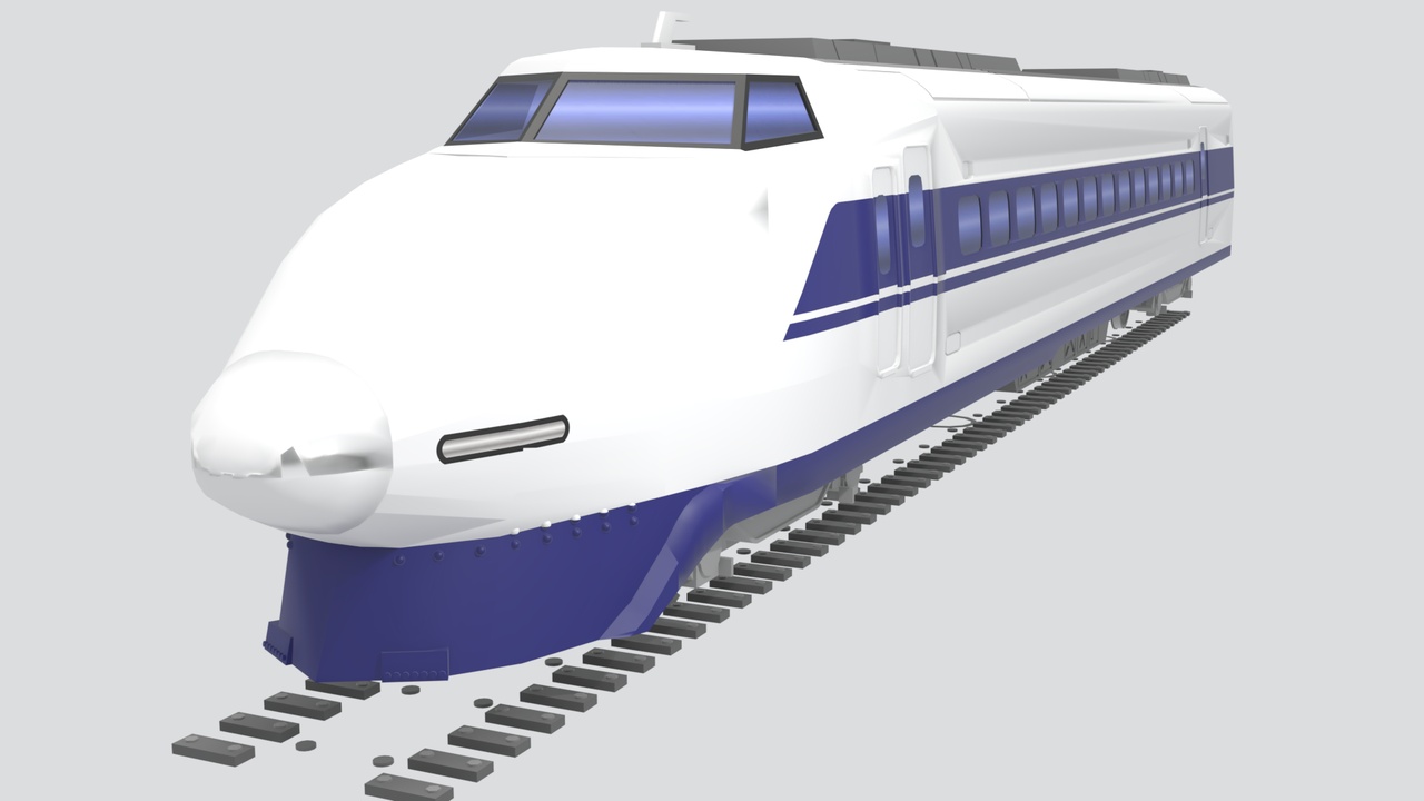 Media 1 for listing Classic Steam Train Locomotive Railway Engine Rolling Stock Vehicle 3D Model
