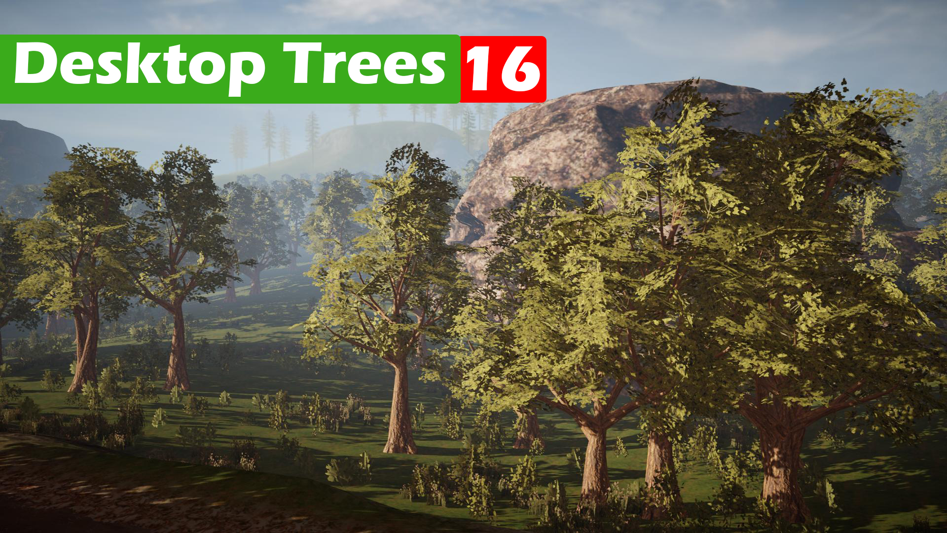 Desktop Trees Pack 16 (PC/Console) | Fab
