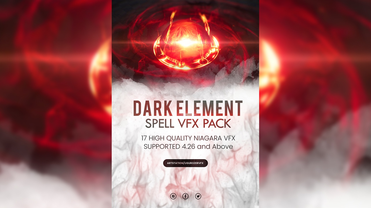 Media 1 for listing Dark Element - Spell VFX Pack