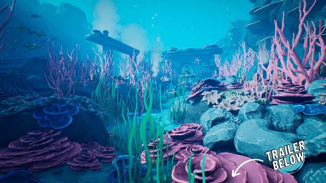Média 1 pour l'article Underwater World - Modular Underwater - Stylized Underwater - Ocean - Sea