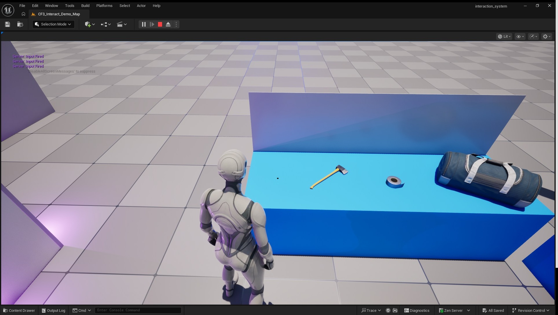 Media 1 for listing UE5 Interaction System for Multiplayer (Replicated, No Desync)