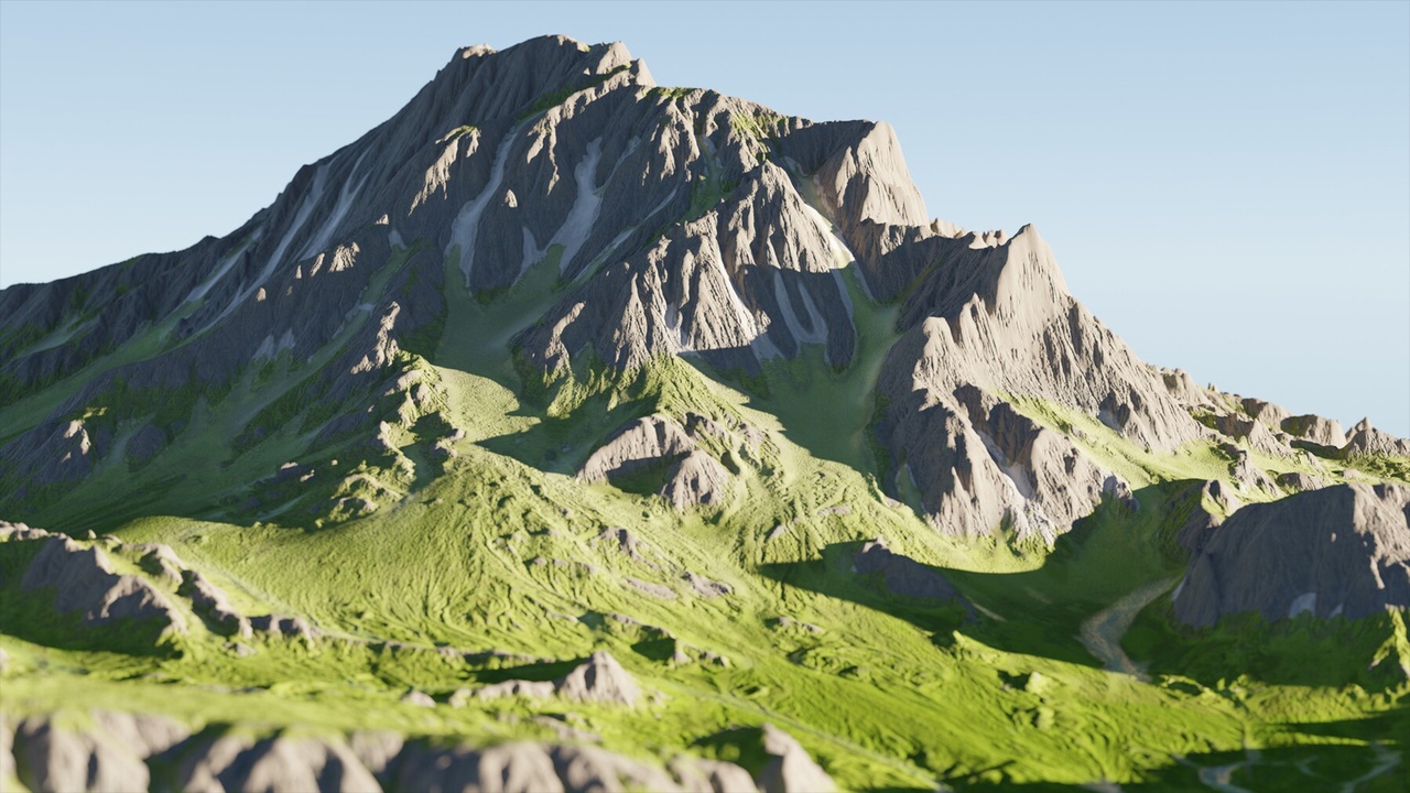 Media 1 for listing Mountain Terrain 4km * 4km
