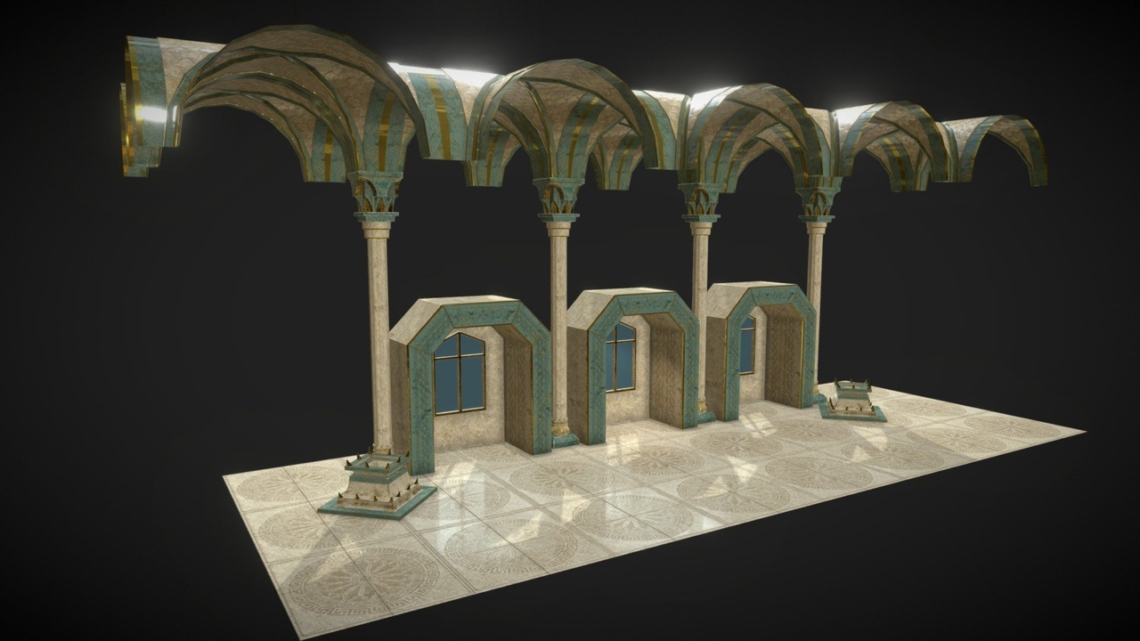 Media 1 for listing Modular Castle Assets Material