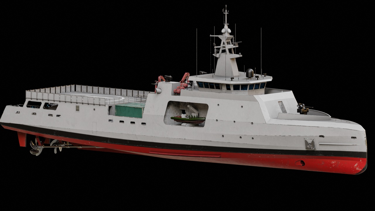 Media 1 for listing Modern Offshore Patrol Vessel (OPV) - Naval Corvette