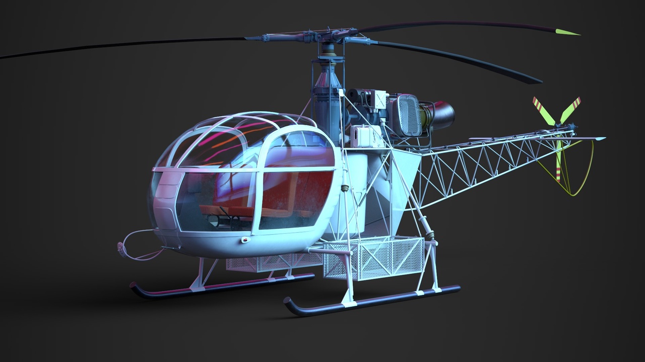 Media 1 for listing Aérospatiale SA-315B Lama Helicopter