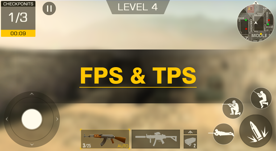 Minimalist FPS & TPS UI Pack | Fab