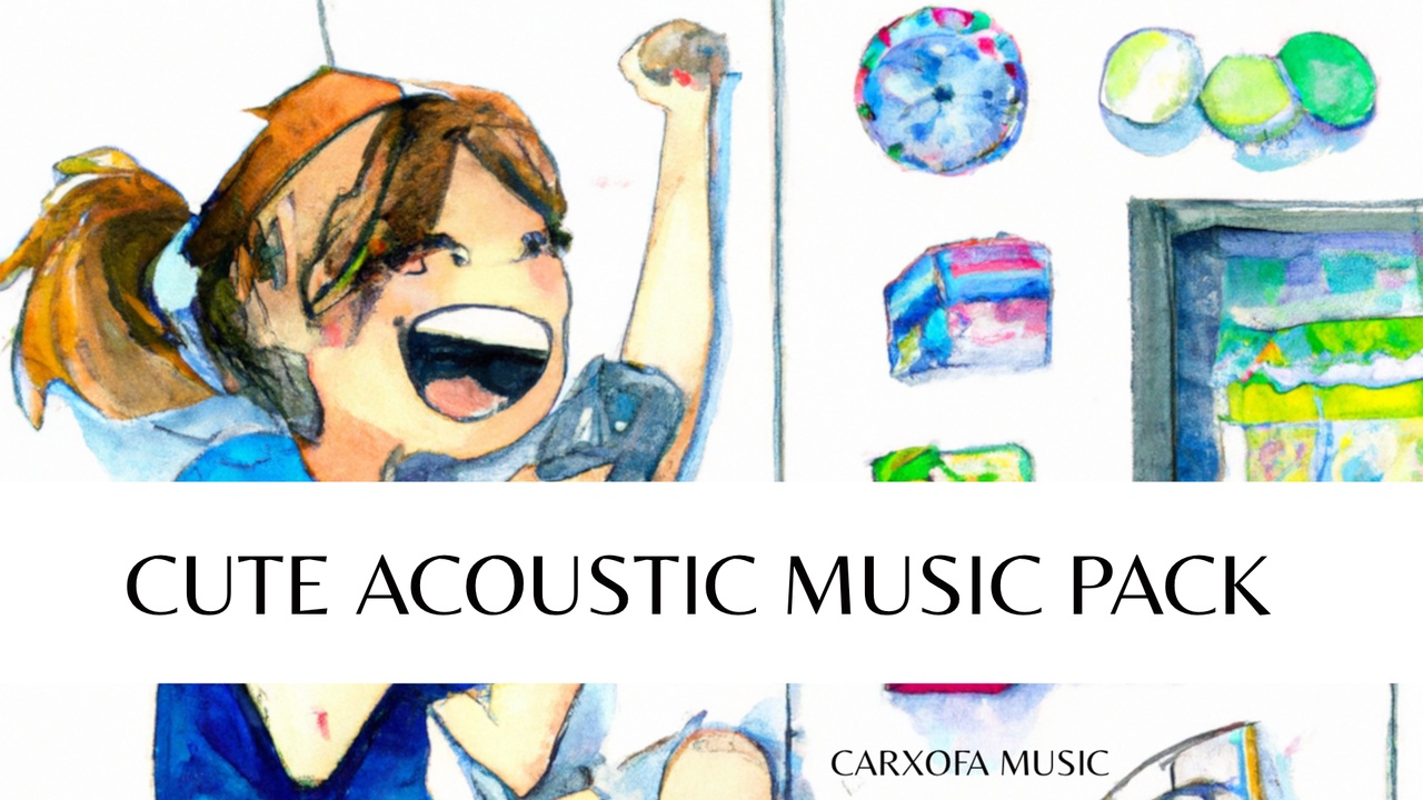商品 Cute Acoustic Music Pack 的媒体 1