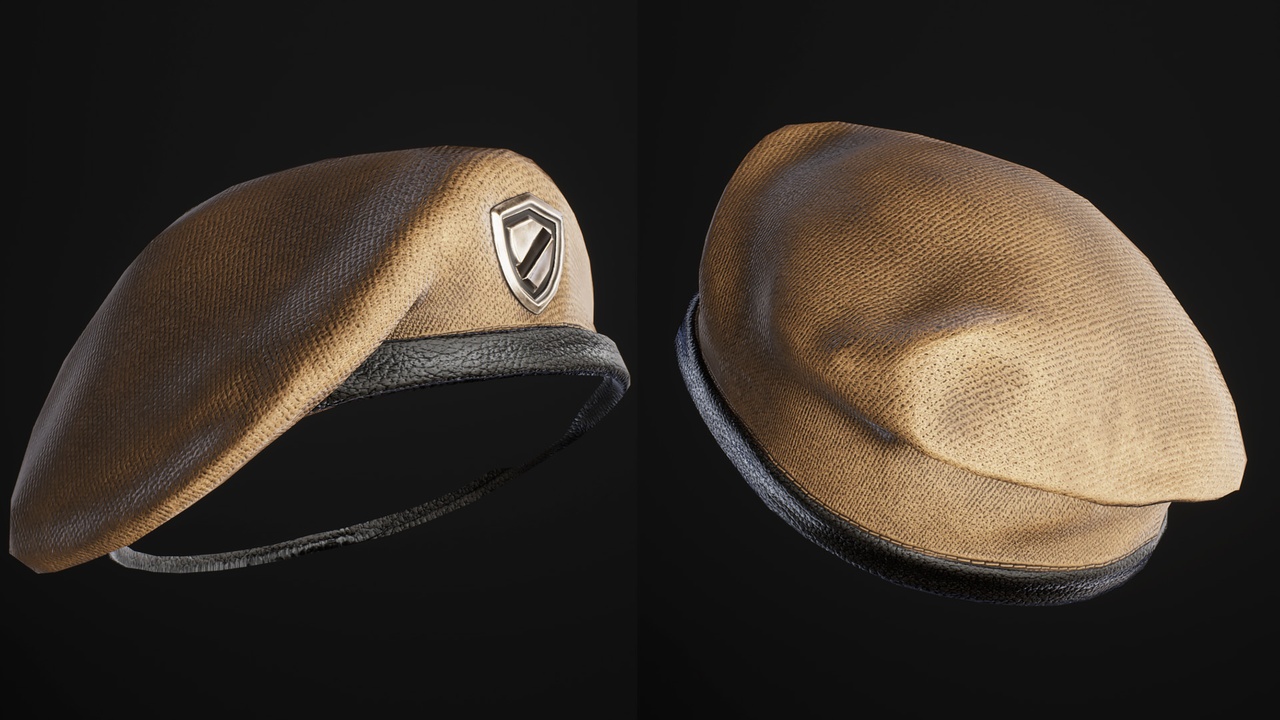 Media 1 for listing Beret - Metahuman