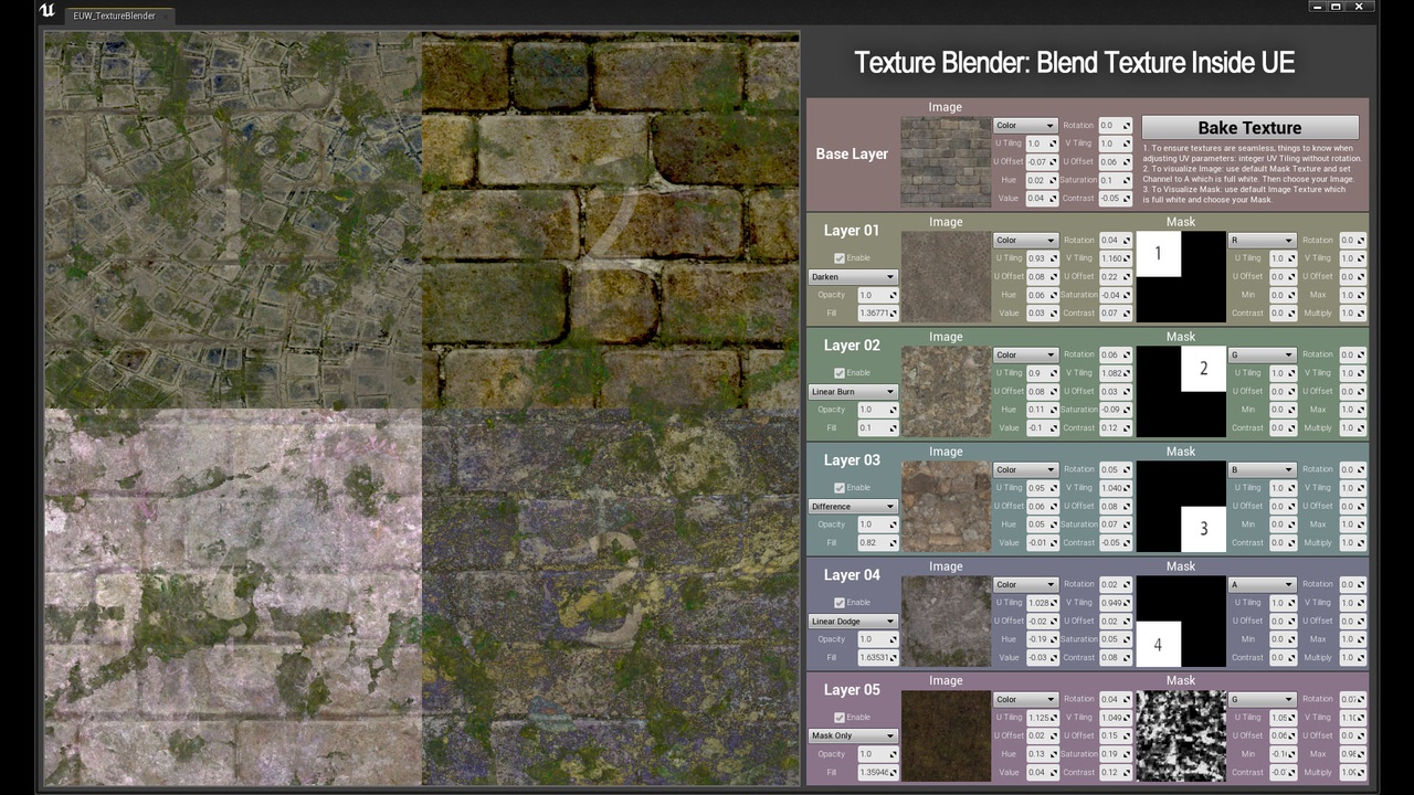 Media 1 for listing MARS Texture Blender