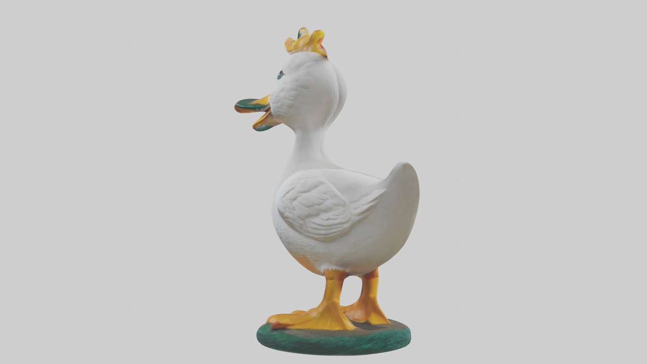 Media 1 for listing Duck statue model