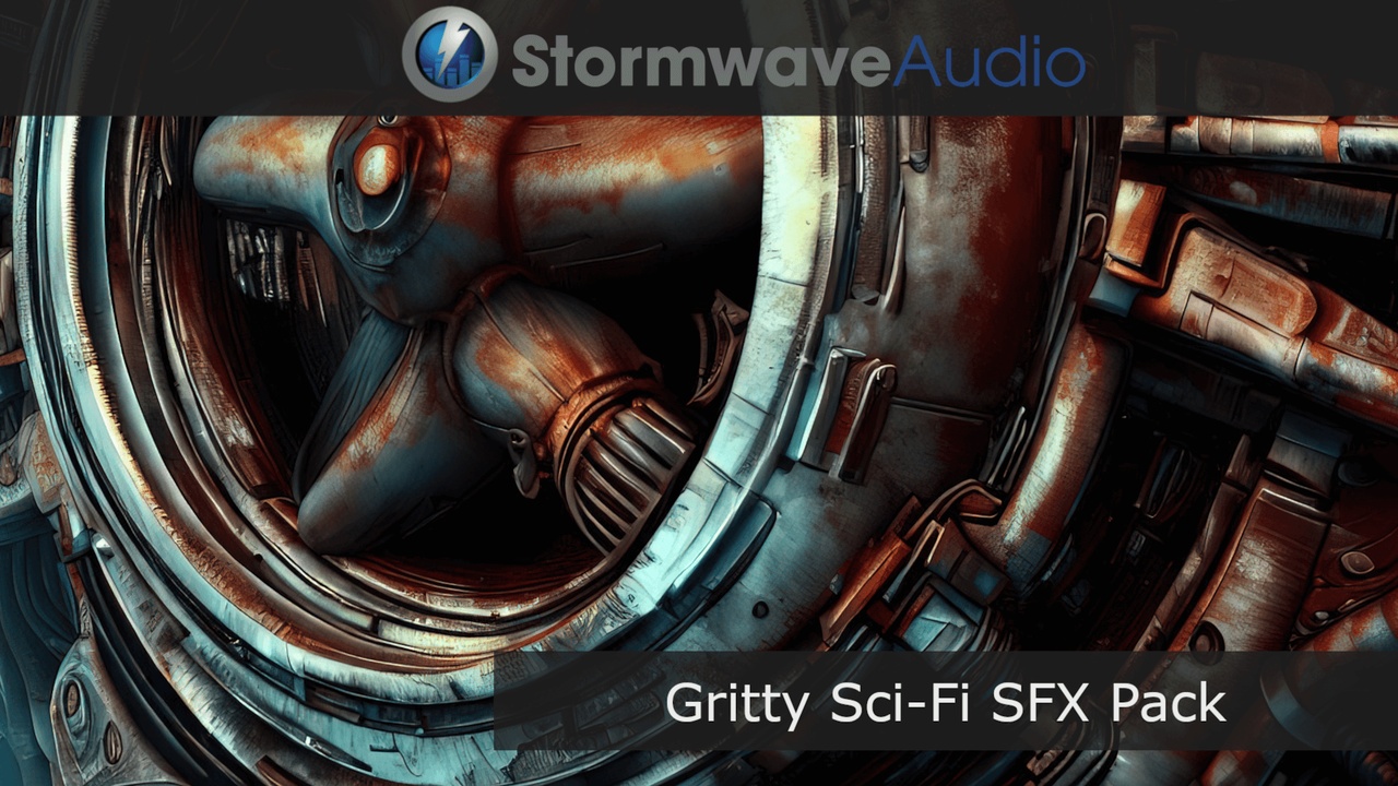 Media 1 for listing Gritty Sci-Fi Sound Effects Pack