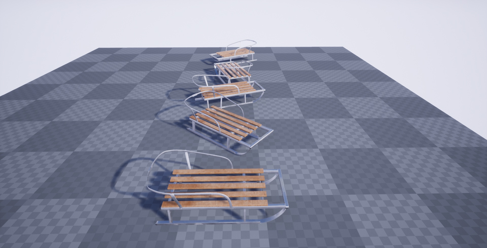 Media 1 for listing Soviet Russian Sleigh PBR 4K Textures