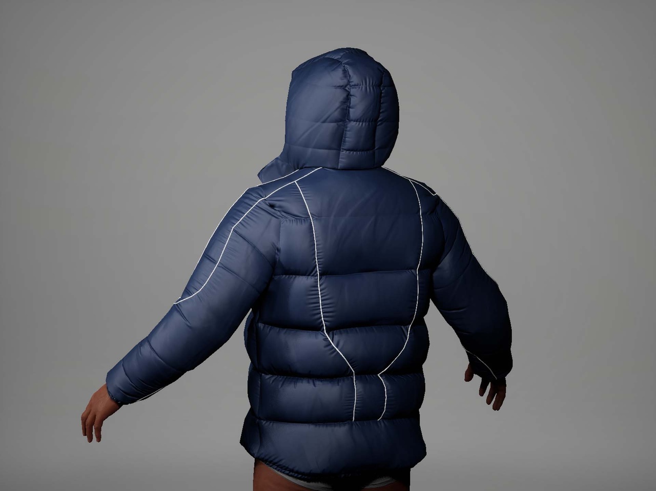 Puffer 1 - 参数化身体 - 绑定 - 全MH体型与UE5骨骼 - Puffer 1 - Parametric Body - Rigged - All MH Bodies & UE5 Skeletons