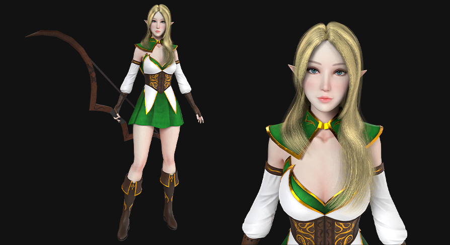 Archer Elf | Fab