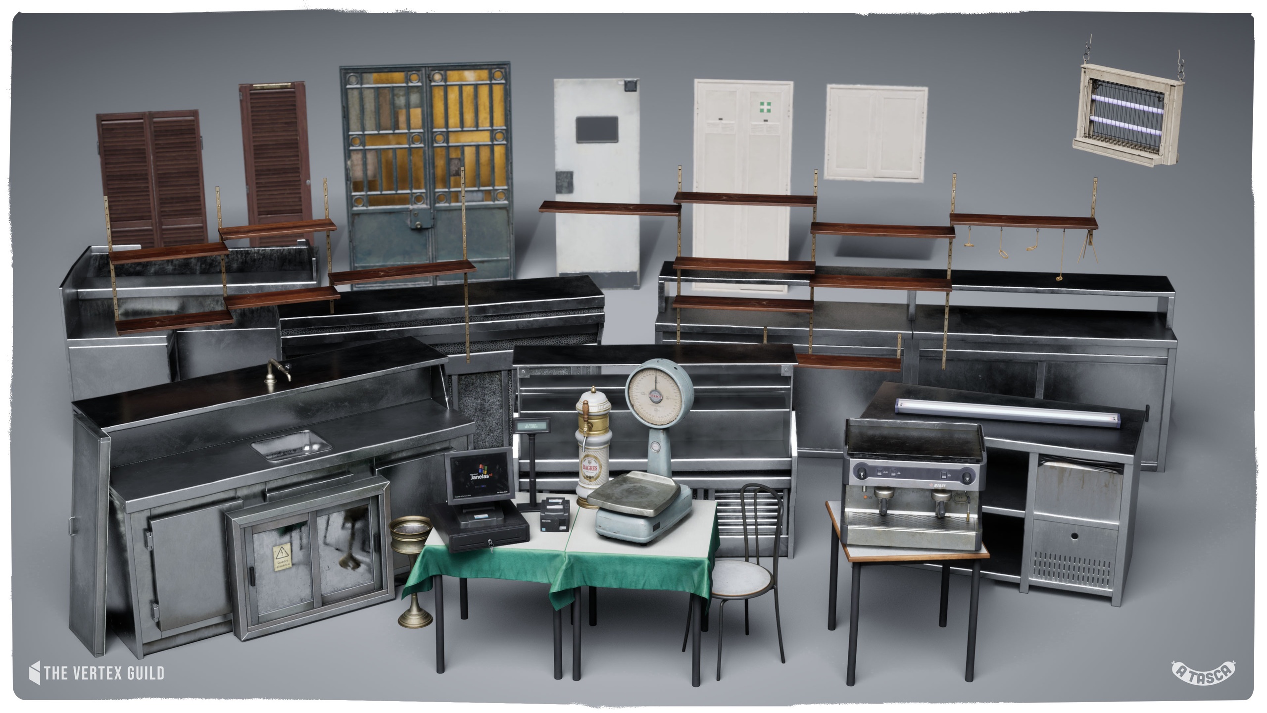 Media 1 for listing Tasca - Vol.1 Restaurant Prop Pack